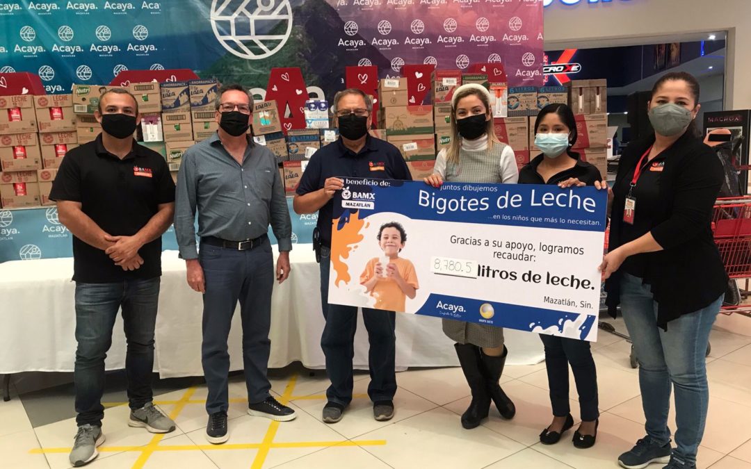 Se supera la meta en la campaña ‘Bigotes de Leche’