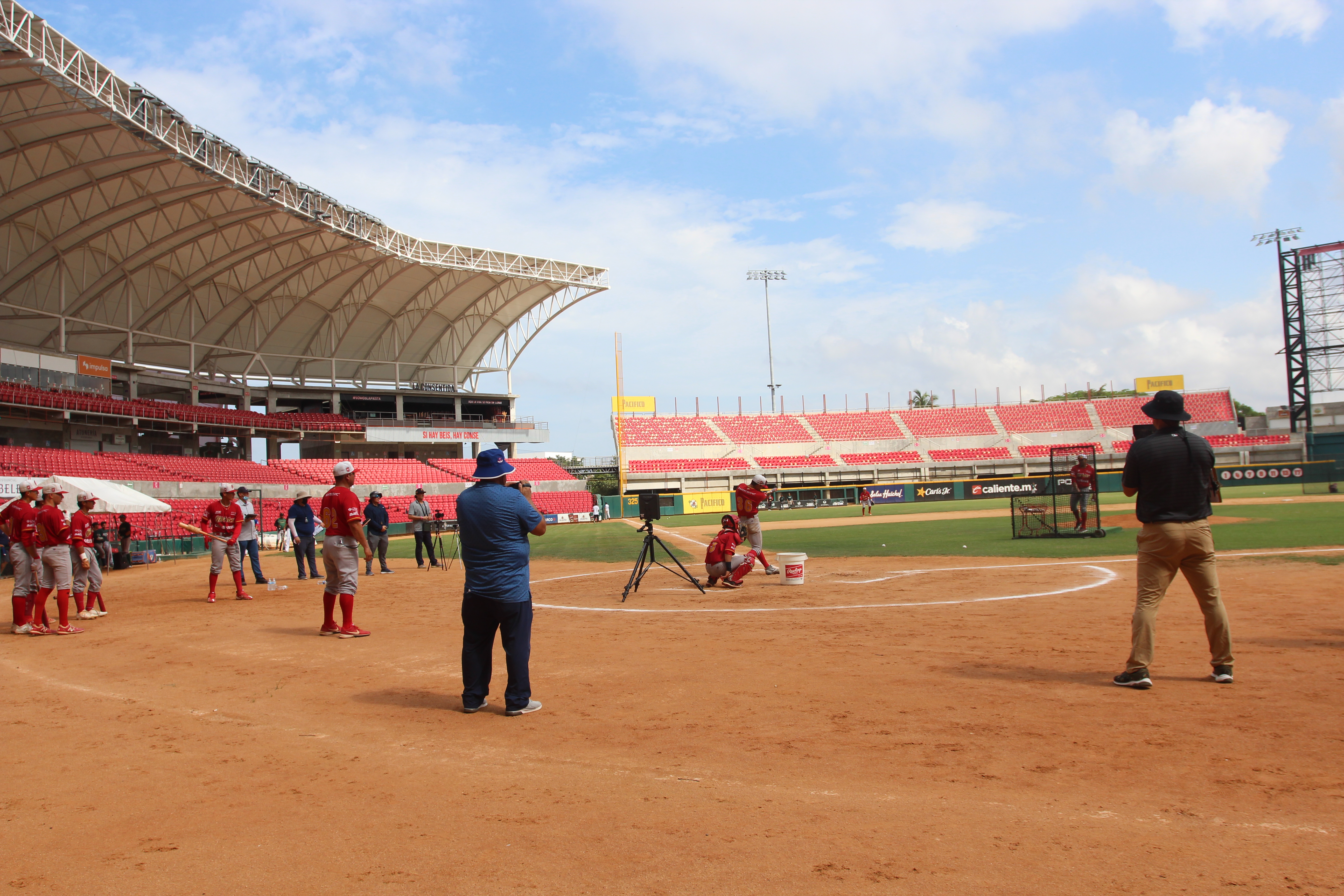 El Estadio Teodoro Mariscal recibe a jóvenes prospectos del beisbol mexicano, así como a scouts de Grandes Ligas y MLB