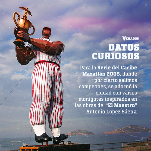 Dato Curioso Serie del Caribe Mazatlán 2005 Venados Antonio López Sáenz