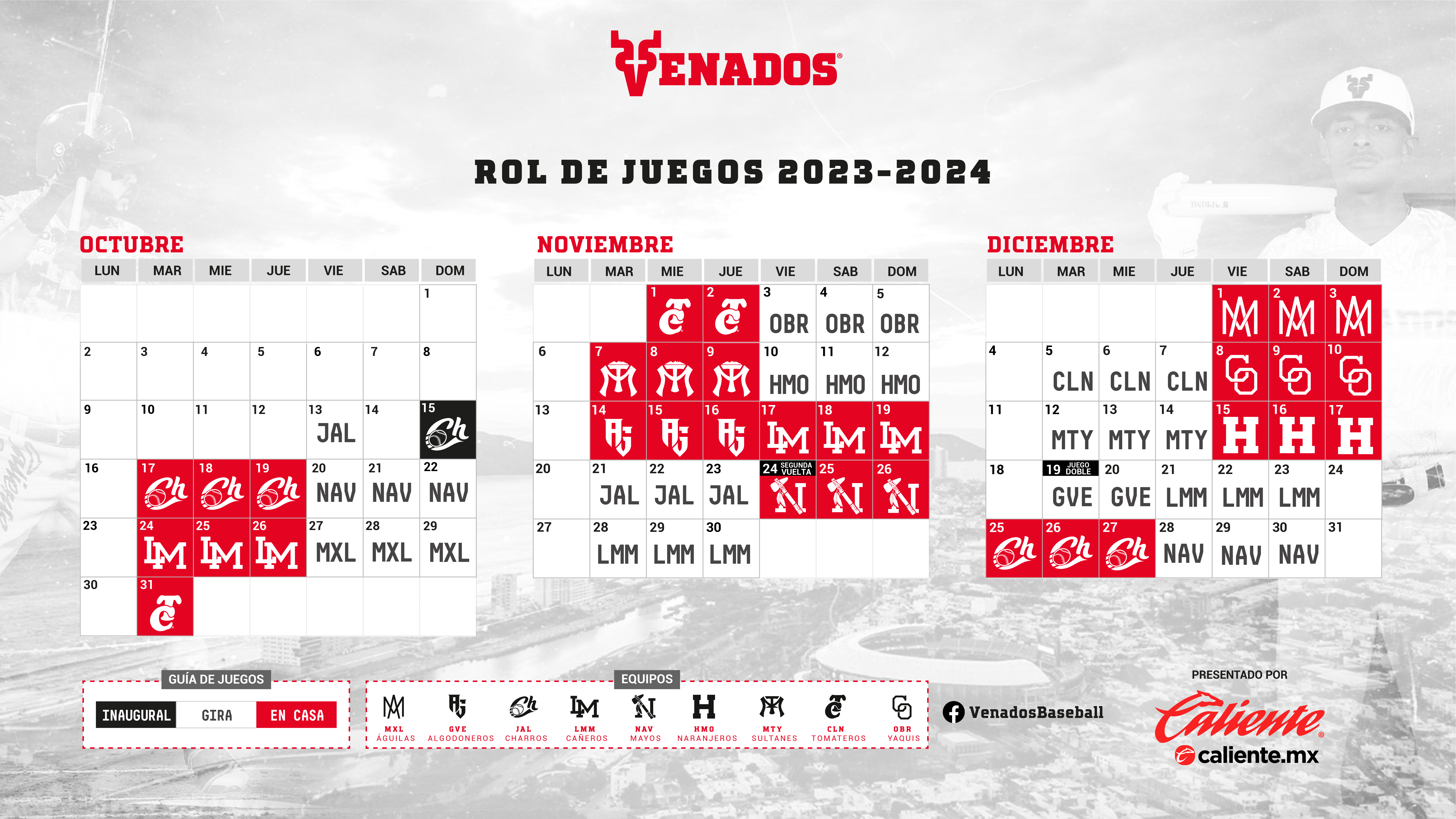 Este es el calendario de la Liga 2023/2024