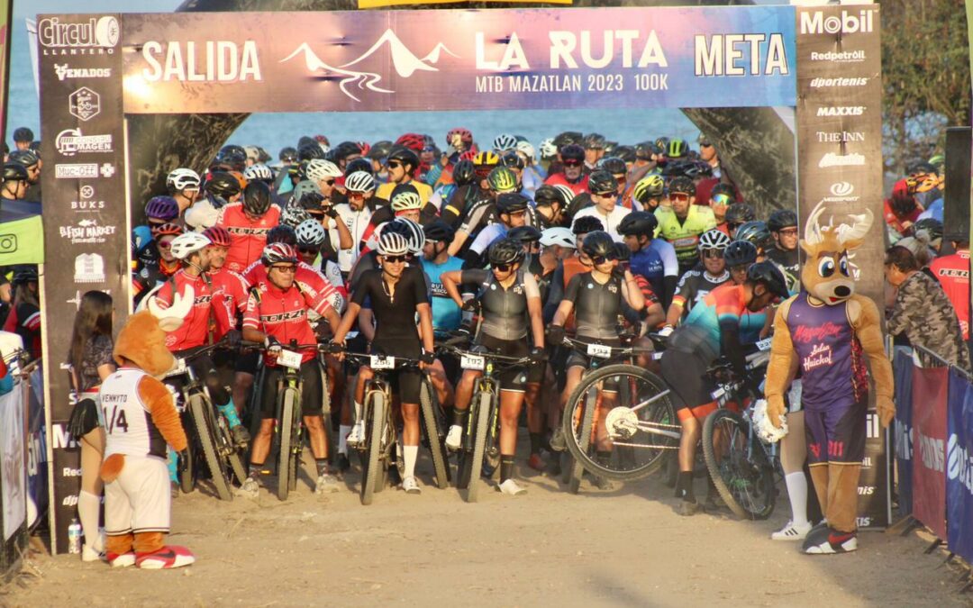 Venados de Mazatlán apoya exitosa primera edición de la Ruta MTB Mazatlán 2023