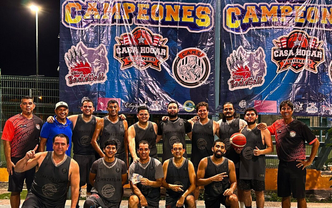 Atuneros es monarca del Torneo de Baloncesto en Casa Hogar