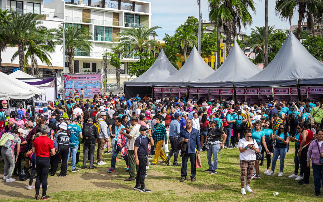 Arranca la Fiesta Atlética de Gran Maratón y Triatlón Pacífico 2023, patrocinado por Chevron