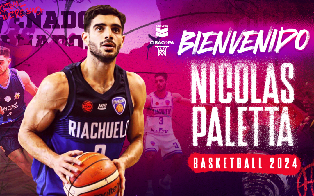 Venados Basketball anuncia al argentino Nicolás Paletta para que sea su armador en la Liga Chevron CIBACOPA