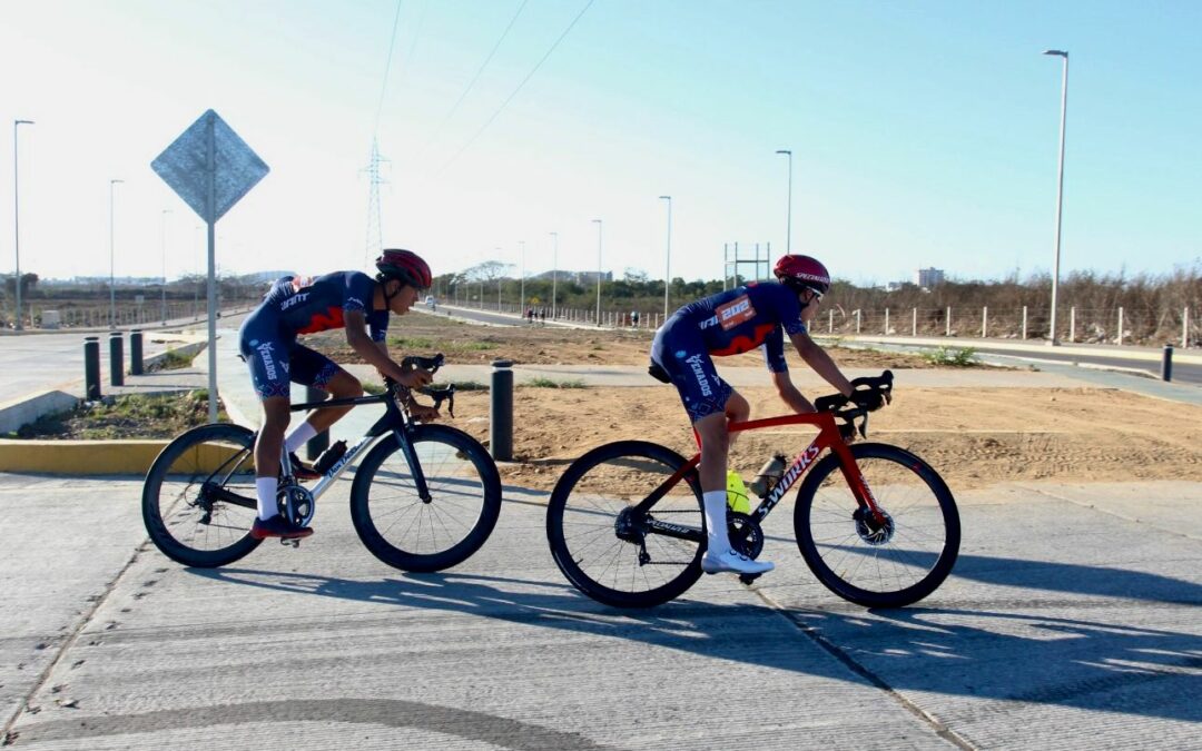 Semillero Venados logra el 1-2 en el Tour del Mar de Ciclismo, en la categoría juvenil