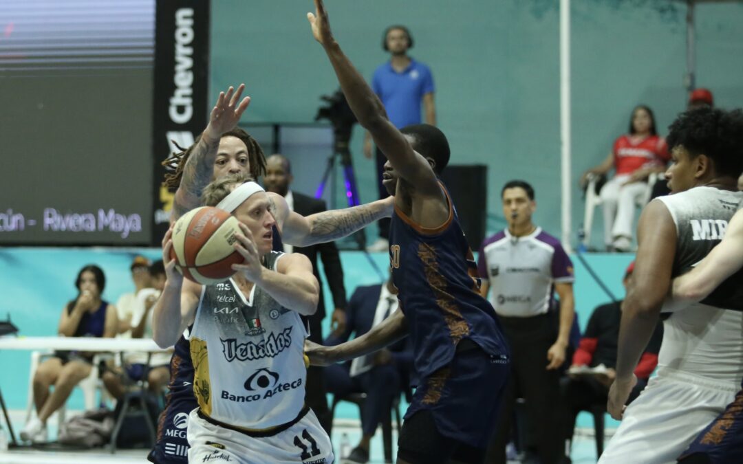 Venados Basketball hace vibrar el Lobo Dome al imponerse a Ángeles de la CDMX en los playoffs