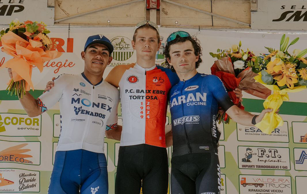 Carlos García pone a A.R Monex Pro Cycling en el podio, por segundo fin de semana consecutivo