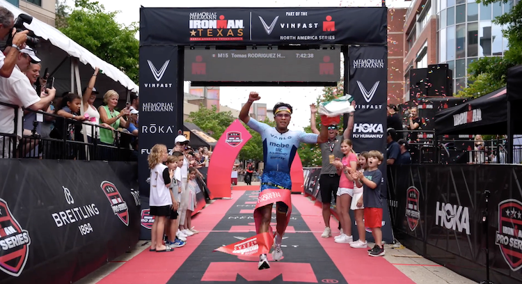 ¡Orgullo Mexicano! Tomás Rodríguez logra histórico primer lugar en competencia de Ironman, en Texas