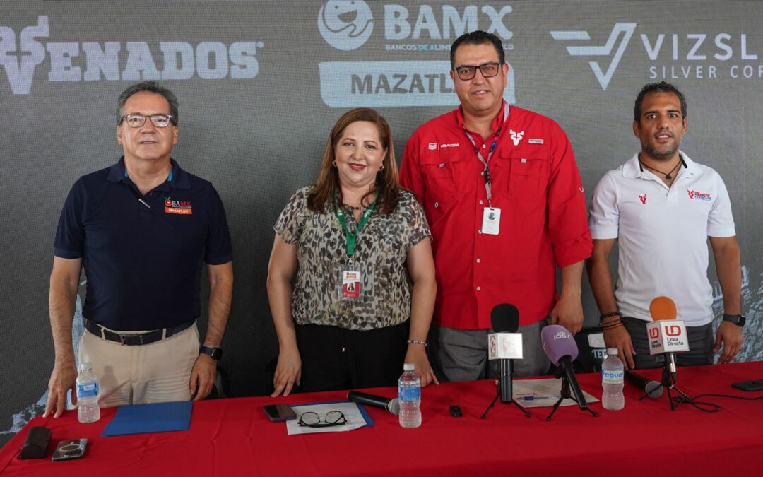 Programa Social Venados Vizsla y Banco de Alimentos unidos en un ‘Home Run’ por la Alimentación 2024