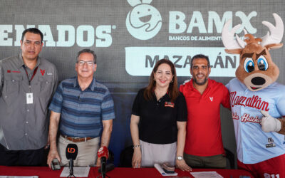 Venados de Mazatlán y Banco de Alimentos unen fuerzas por Mazatlán para celebrar la campaña ‘Pega un home run por la alimentación 2025’