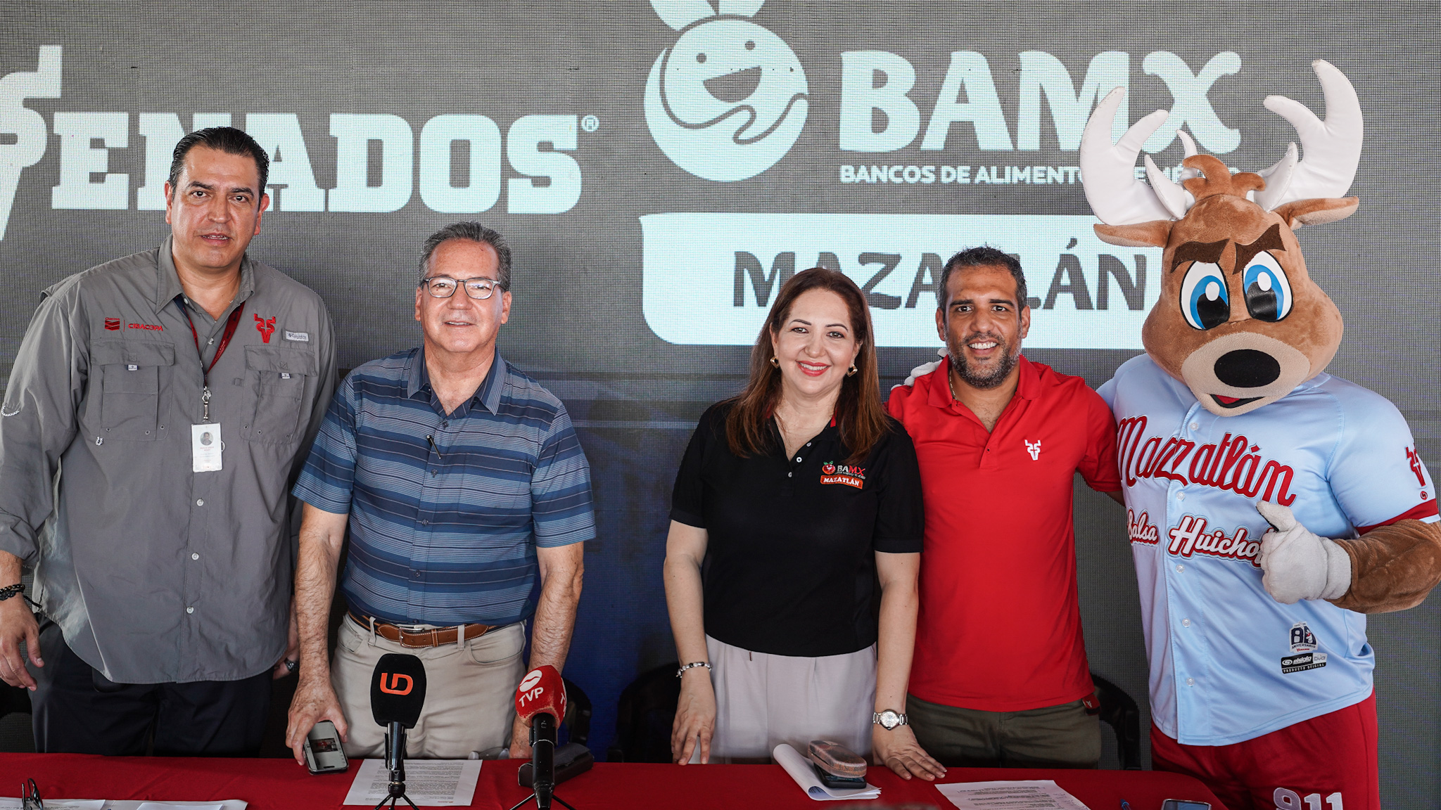 Venados de Mazatlán y Banco de Alimentos unen fuerzas por Mazatlán para celebrar la campaña ‘Pega un home run por la alimentación 2025’
