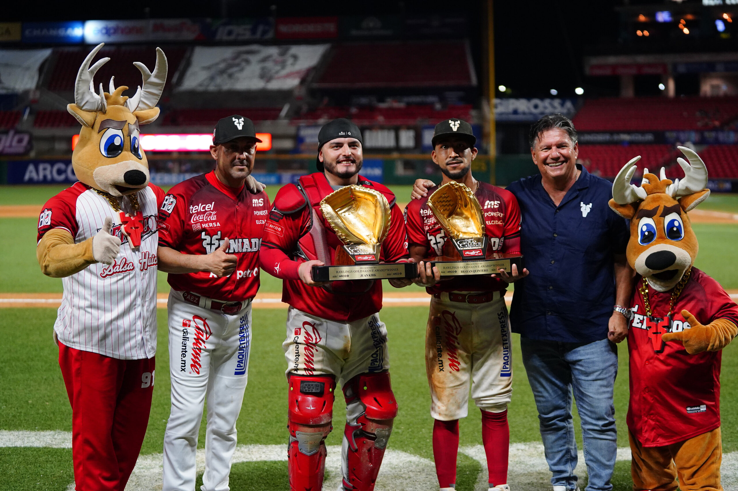 Venados de Mazatlán reconoce a sus Guantes de Oro de la temporada 2024-2025 de la LAMP