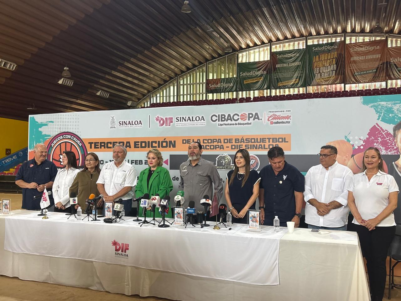 Venados Basketball dice presente en la Copa CIBACOPA–DIF Sinaloa 2026 y refrenda su compromiso social