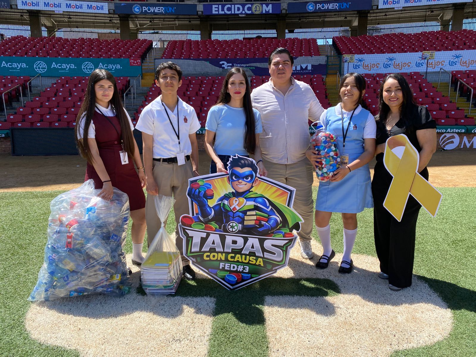 Mazatlán se une por una causa: llega el Tapatón, Libretón y Pettón al Estadio Teodoro Mariscal