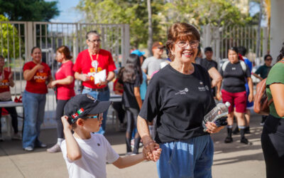 Mazatlán se une por una causa: Walkaton reúne a familias en el Teodoro Mariscal