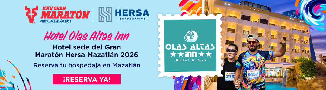 Hotel sede olas altas maraton hersa 2026 Banner web 1080 x 300