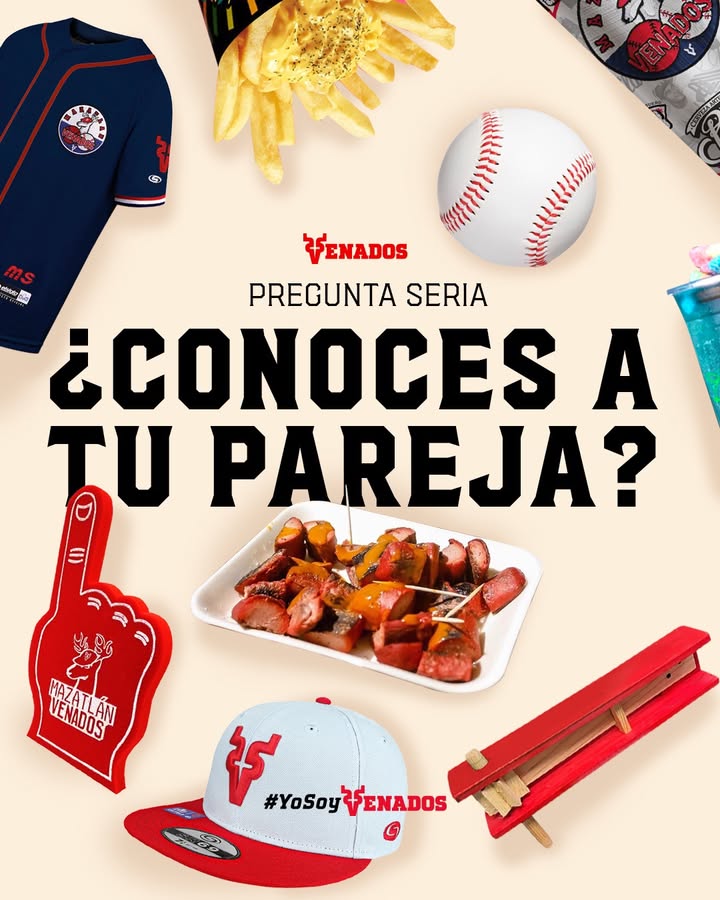 ¿Qué team es tu pareja? 👀
Menciónala y adivina su respuesta. 💬🔴
#YoSoyVenados #Mazatlán