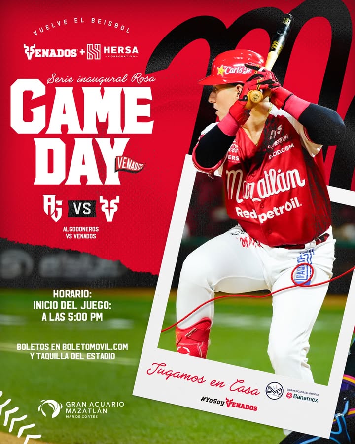 ¡GAME DAAAAY!🗣️⚾️ Segundo juego de la serie y hoy lo daremos todo Familia.🦌🔥 Presentado por…